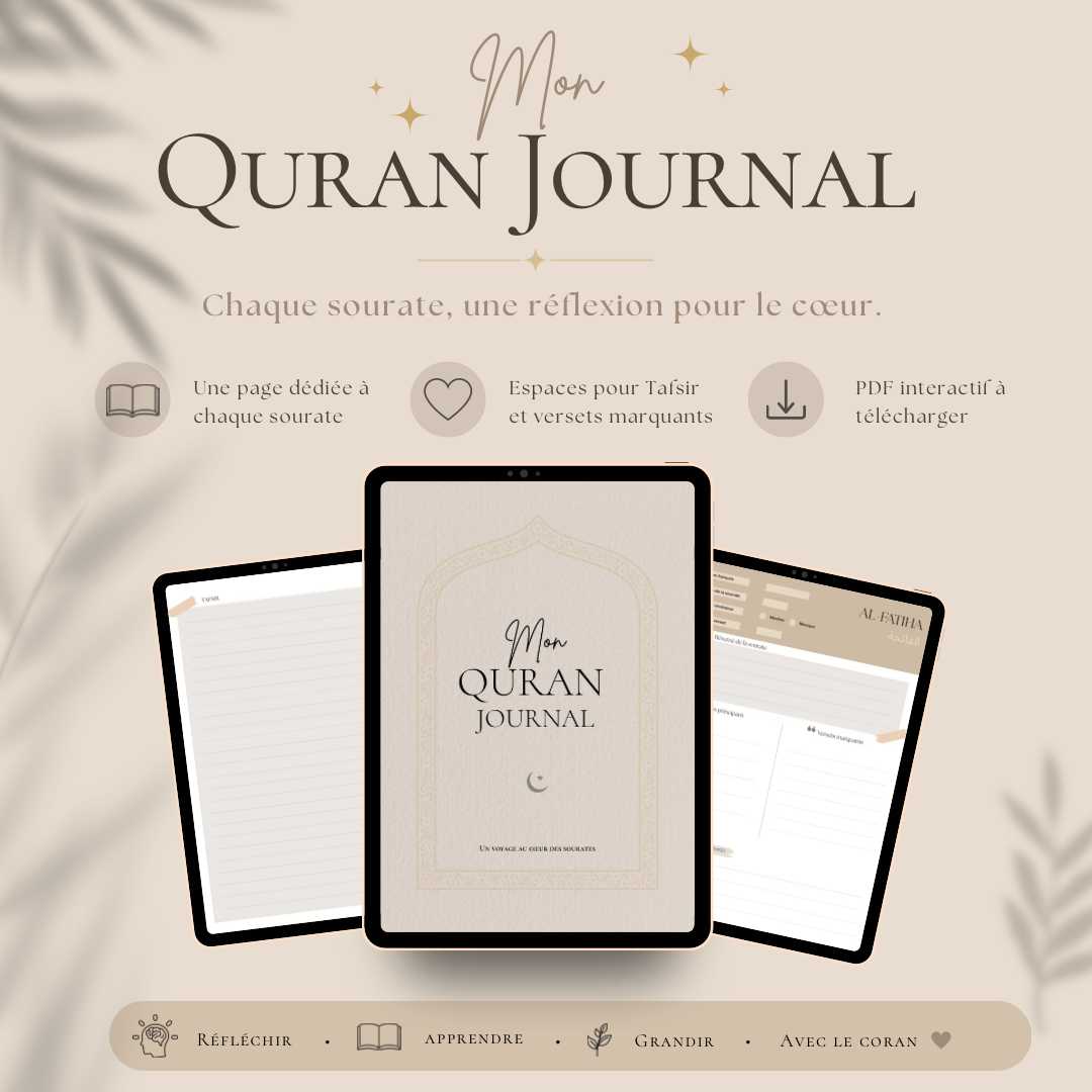 Mon Quran Journal 🌙